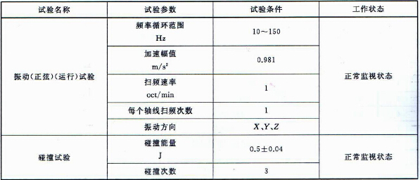 机械环境试验条件