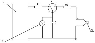 图5 静电放电试验原理图