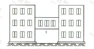 图5  有围护结构的架空走廊