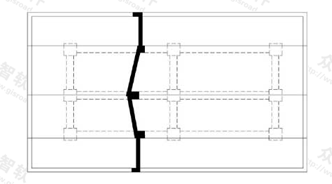 图10.3.4-3  断面图画在布置图上 