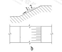 图11.6.3b  坡度标注方法