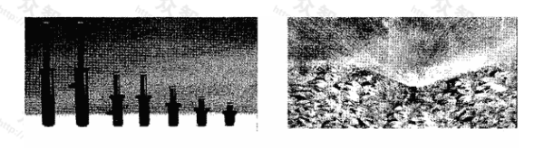 图5.1.3-2  固定式喷头及其喷洒效果