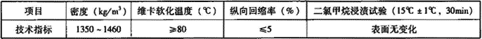 表7.2.2-5  管材物理性能