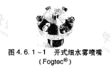 图4.6.1-1  开式细水雾喷嘴