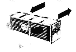 图4.6.4-2  热管式热回收装置外形图