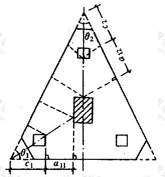三角形承台角桩冲切验算