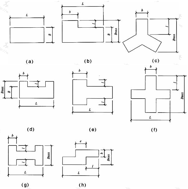 建筑平面示意