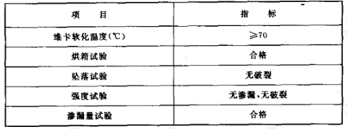 重力排水止回阀的物理力学性能