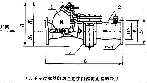  KBP系列倒流防止器的外形