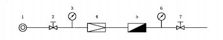 图2 减压装置减压试验示意图