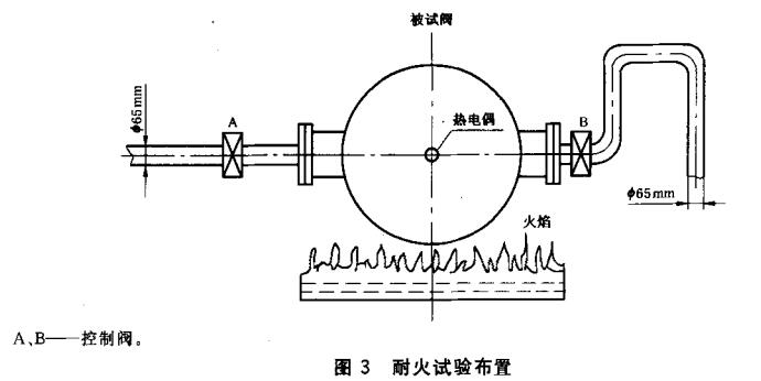 图3  耐火试验布置