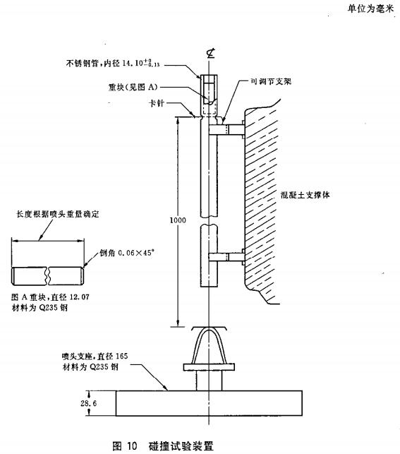 图10 碰撞试验装置