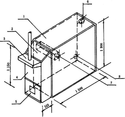 图2    烟箱示意图