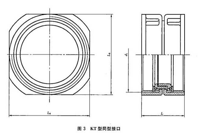 图3 KT型同型接口