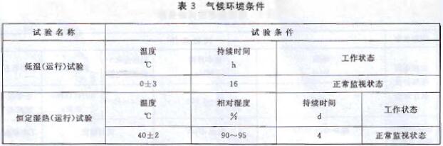 气候环境条件