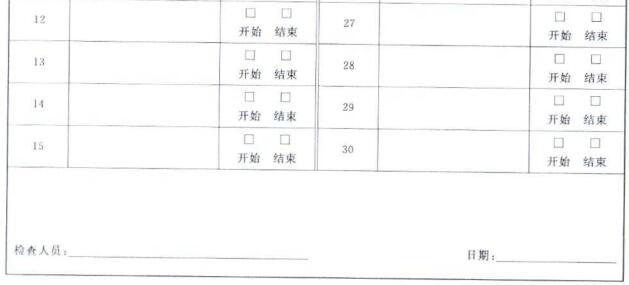 消防产品身份信息查验表（建筑工程施工监理用）