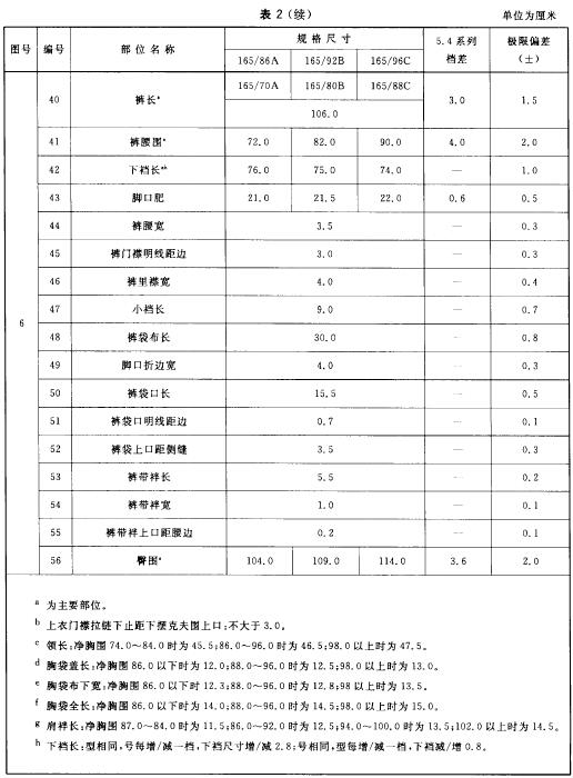 女春秋制服规格尺寸