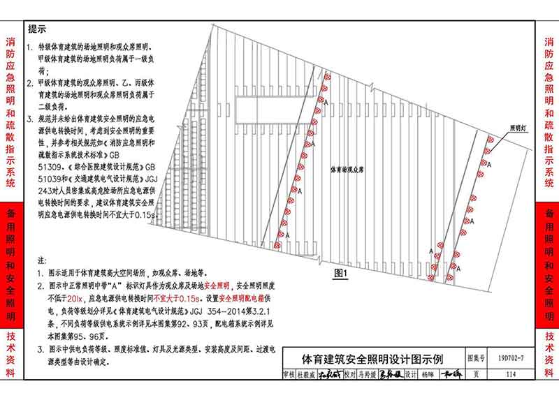 体育建筑安全照明设计图示例