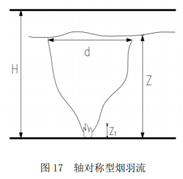 图17 轴对称型烟羽流