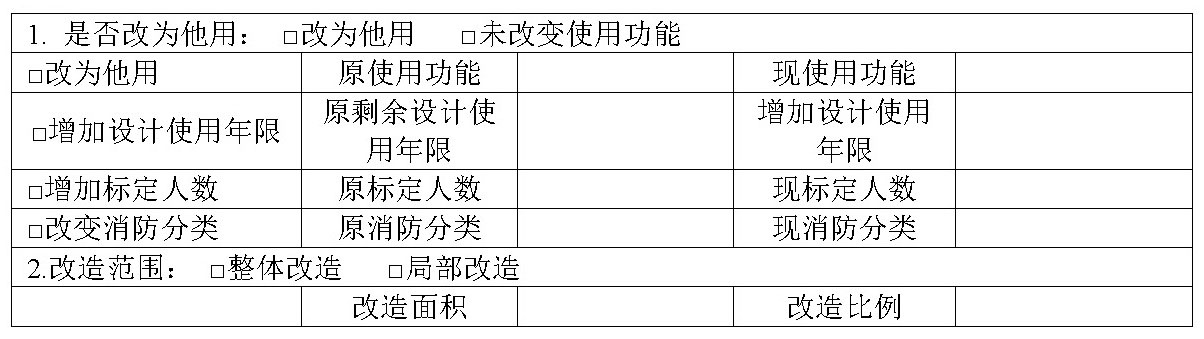 既有建筑改造工程情况